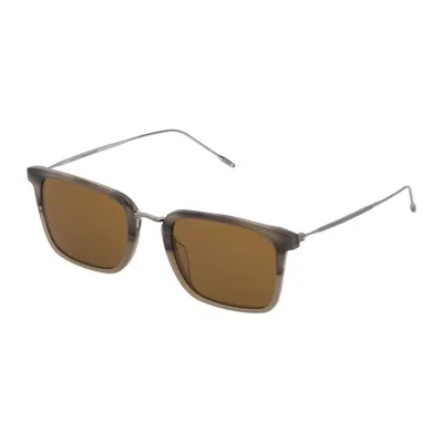 Lozza Gray Acetate Sunglasses In Brown