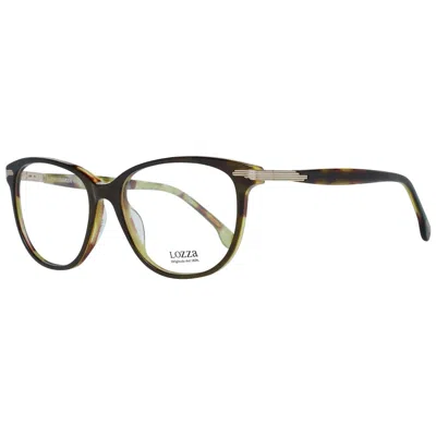 Lozza Ladies' Spectacle Frame  Vl4107 540aqp Gbby2 In Brown