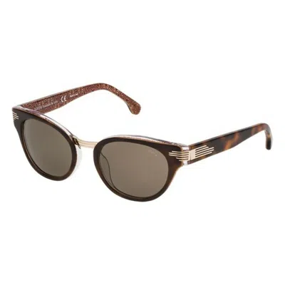 Lozza Ladies' Sunglasses  Sl4075m500gb5  50 Mm Gbby2 In Brown