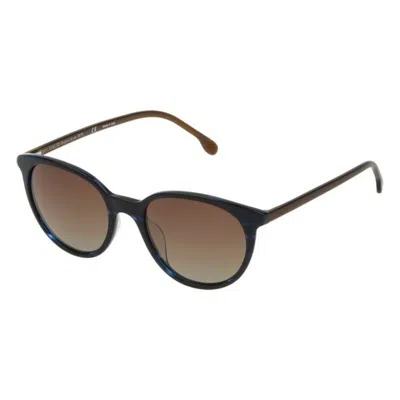 Lozza Ladies' Sunglasses  Sl4178m516x8p Blue  51 Mm Gbby2 In Brown