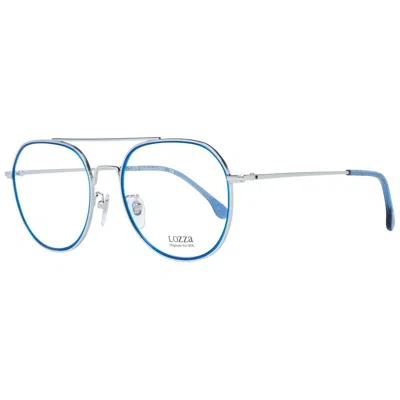 Lozza Men' Spectacle Frame  Vl2330 53f94y Gbby2 In Blue