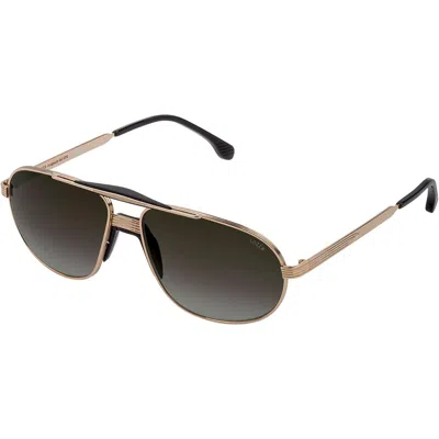 Lozza Men's Sunglasses  Sl2368-590300  59 Mm Gbby2 In Brown