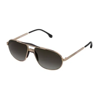 Lozza Multicolor Metal Sunglasses In Gray