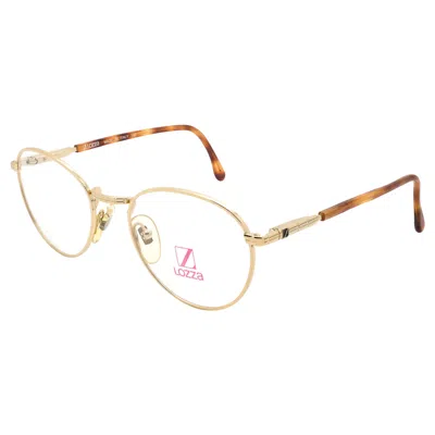 Pre-owned Lozza Round Vintage Glasses Frame In Sand