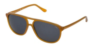 Lozza Sl1827l V72m Men's Sunglasses Brown Size 58