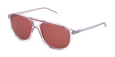 Lozza Sl1827q 880r Occhiali Da Sole Bianchi Per Uomo In White