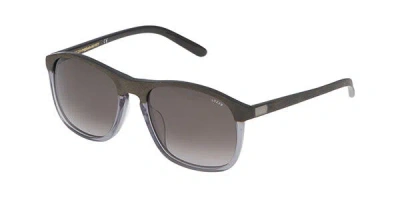 Lozza Sl1845h 0anb Men's Sunglasses Clear Size 55 In Transparent