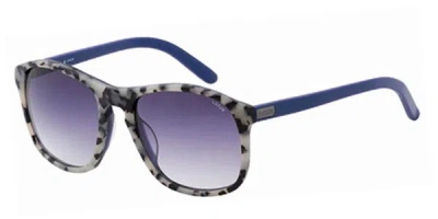 Lozza Sl1845v Al2m Men's Sunglasses Black Size 55