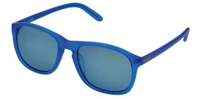 Lozza Sl1845v D64b Occhiali Da Sole Blu Per Uomo In Blue