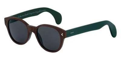 Lozza Sl1913m Polarized Ampp Men's Sunglasses Brown Size 50