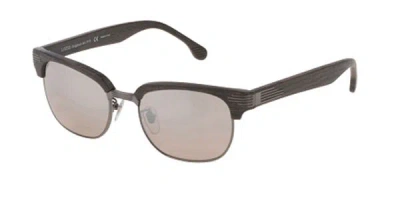 Lozza Sl2253m 568x Men's Sunglasses Tortoiseshell Size 52 In Brown