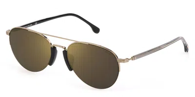 Lozza Sl2394 300g Men's Sunglasses Gold Size 57 In Multi