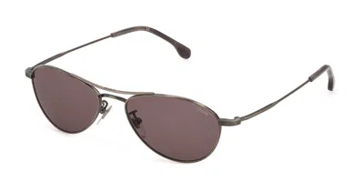 Lozza Sl2400 P8af Occhiali Da Sole Grigi Per Uomo In Gray