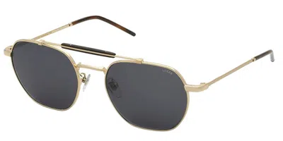 Lozza Sl2427 Treviso 5 300y Men's Sunglasses Gold Size 56