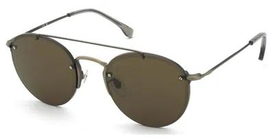 Lozza Sl2433 Gubbio 3 0srf Occhiali Da Sole Oro Per Uomo