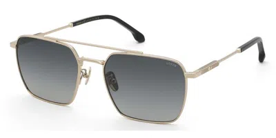 Lozza Sl2437 Luis Figo 0300 Occhiali Da Sole Oro Per Uomo In Gold