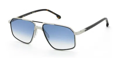 Lozza Sl2447 Luis Figo 579y Men's Sunglasses Silver Size 58 In Multi