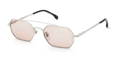 Lozza Sl2455 Pantelleria 2 579k Men's Sunglasses Silver Size 54 In Metallic