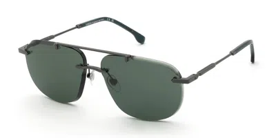 Lozza Sl2457 Alicudi 4 0568 Men's Sunglasses Grey Size 62 In Green