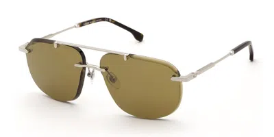 Lozza Sl2457 Alicudi 4 579x Men's Sunglasses Silver Size 62 In Gold