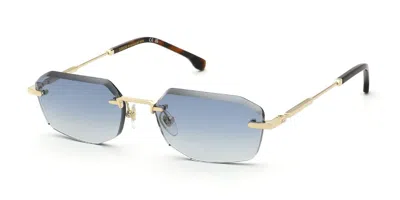 Lozza Sl2459 Alicudi 5 0300 Men's Sunglasses Gold Size 58 In Multi