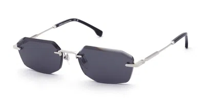 Lozza Sl2459 Alicudi 5 0579 Men's Sunglasses Silver Size 58 In Multi