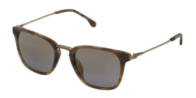 Lozza Sl4163m 6yhg Men's Sunglasses Brown Size 52