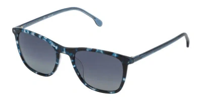 Lozza Sl4177m Polarized Wt9p Men's Sunglasses Blue Size 53 In Green