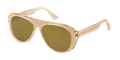 Lozza Sl4255v 880g Occhiali Da Sole Rosa Per Uomo In Pink