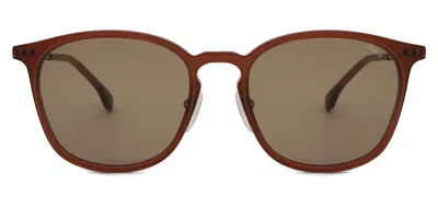 Lozza Sl4281 07ay Men's Sunglasses Brown Size 52