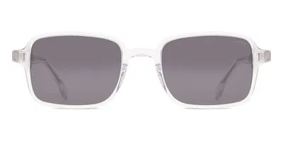 Lozza Sl4302 75gy Men's Sunglasses Clear Size 51 In Transparent