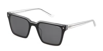 Lozza Sl4304 09w1 Men's Sunglasses Black Size 53