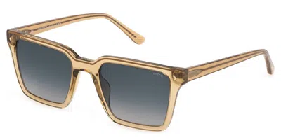 Lozza Sl4304 913y Men's Sunglasses Brown Size 53