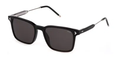 Lozza Sl4314 Sorrento 7 0700 Men's Sunglasses Black Size 52