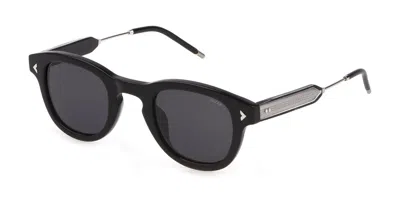Lozza Sl4315 Sorrento 5 0700 Men's Sunglasses Black Size 47