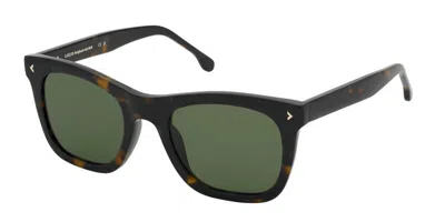 Lozza Sl4359 Ischia 5 04bl Men's Sunglasses Tortoiseshell Size 54 In Brown