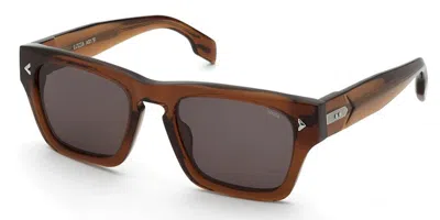 Lozza Sl4378m Allegro 2 0732 Men's Sunglasses Brown Size 55