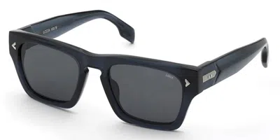 Lozza Sl4378m Allegro 2 0w47 Men's Sunglasses Blue Size 55