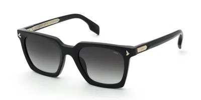 Lozza Sl4393m Arpeggio 7 Arte 0700 Occhiali Da Sole Neri Per Uomo In Black