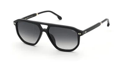 Lozza Sl4401 Luis Figo 700k Men's Sunglasses Black Size 58