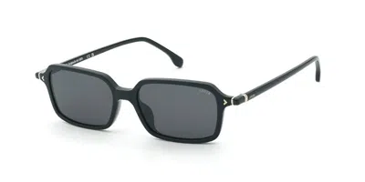 Lozza Sl4411 Roma 10 0700 Men's Sunglasses Black Size 53