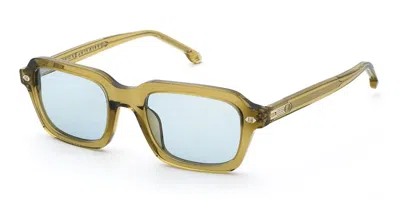 Lozza Sl4420 Luis Figo 06a9 Men's Sunglasses Brown Size 52 In Multi