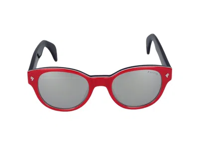 Lozza Sunglasses In Red Multilayer