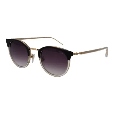 Lozza Transparent Stainless Steel Sunglasses In Brown