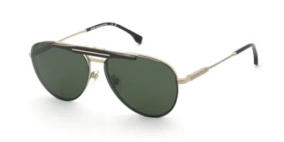 Lozza Ul2440 Gallipoli 6 With Clip-on 2a8p Men's Glasses Gold Size 59 - Free Lenses - Blue Light Block Ava In Multi