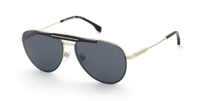 Lozza Ul2440 Gallipoli 6 With Clip-on 300p Men's Glasses Gold Size 59 - Free Lenses - Blue Light Block Ava In Multi