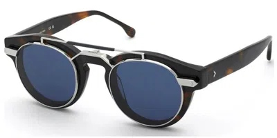 Lozza Ul4375 Elba 2 With Clip On 09aj Men's Sunglasses Tortoiseshell Size 49