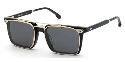 Lozza Ul4402 Luis Figo With Clip-on 700k Occhiali Da Vista Oro Per Uomo (solo Montatura)