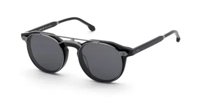 Lozza Ul4403 Luis Figo With Clip-on 700q Men's Glasses Black Size 51 - Free Lenses - Blue Light Block Avai