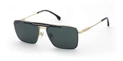 Lozza Ul4408 Sassari 3 With Clip-on 700p Men's Glasses Black Size 53 - Free Lenses - Blue Light Block Avai In Gold